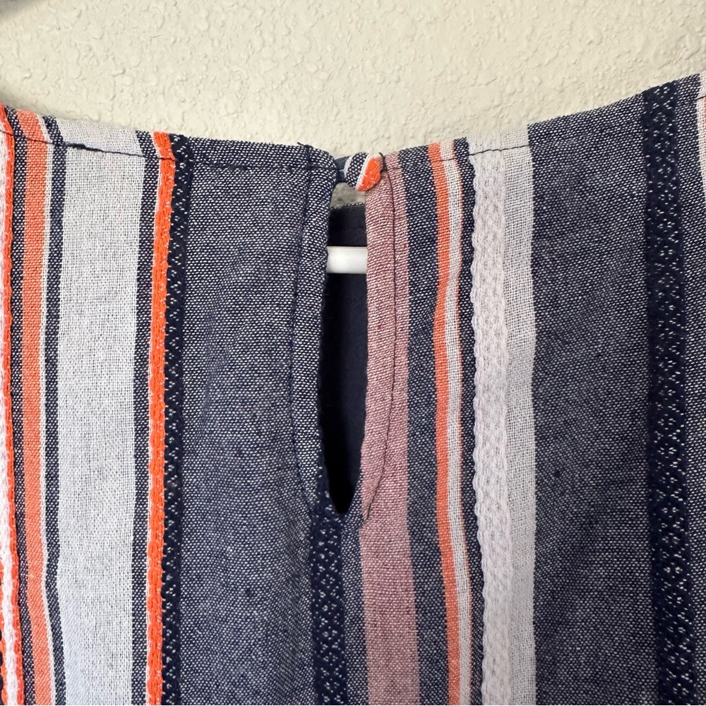 Orange Creek Multicolor Striped Blouse - Picture 8 of 11